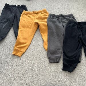 Jumping Beans Kids' Sweatpants - Black, Yellow, Gray